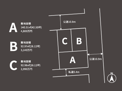 南12条西16丁目分譲地販売